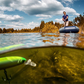 Cast and Retrieve Fishing