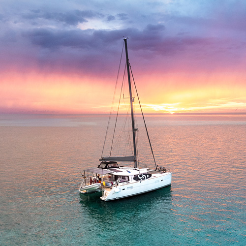 Different types of fishing catamarans