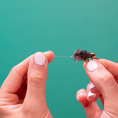 tie a Harvey Dry Fly Knot