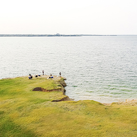 People fishing in Texas