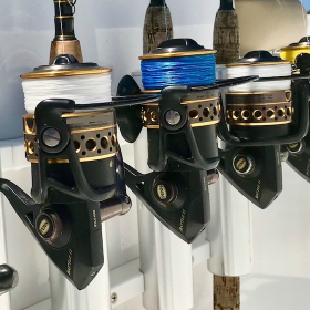 reels ready to use after learning how to oil fishing reels