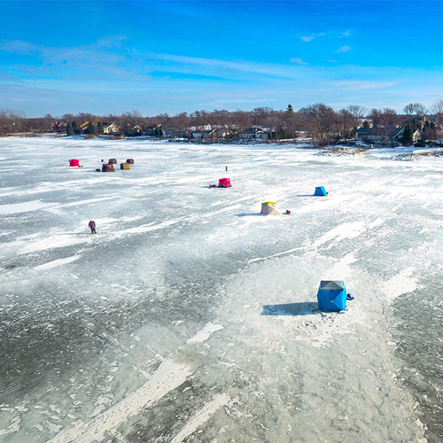 Ice Fishing Shanties & Essential Supplies