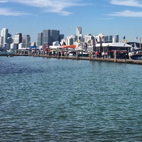 boats at the Miami Boat show in 2018