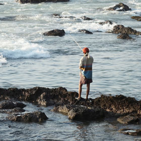 Tips and equipment for rock fishing