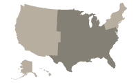 Midwest, South, Northeast